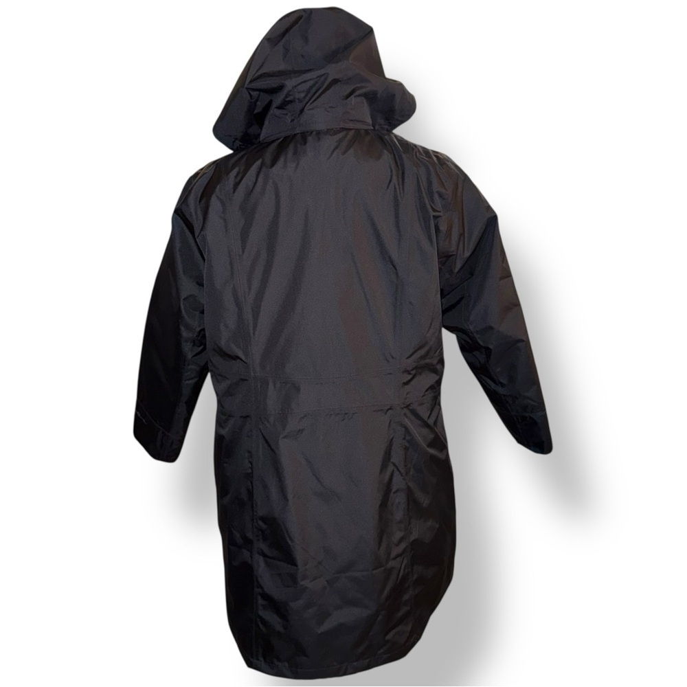 EDDIE BAUER Women's Girl on the Go® Insulated Waterproof Trench Coat 3X - Black - Picture 5 of 16